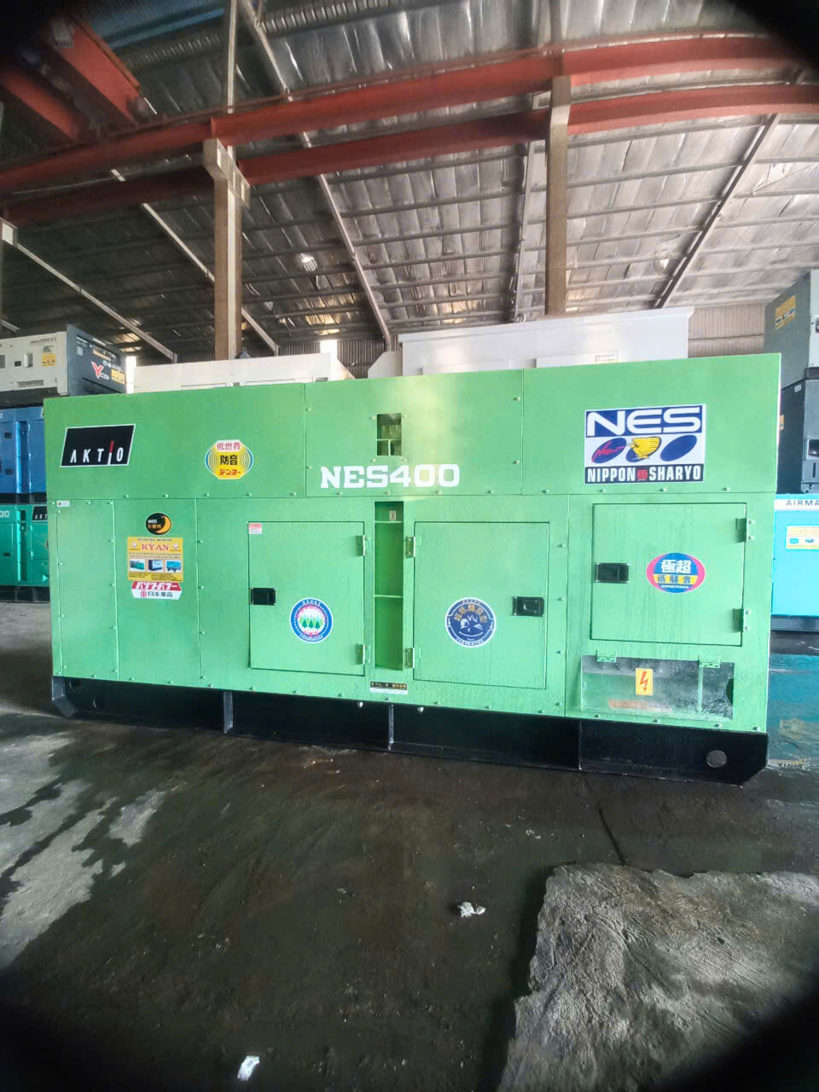 Máy phát điện Nhật bãi NES 400kVA