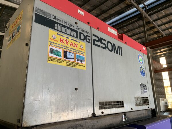 Máy phát điện Nhật bãi SHINDAIWA 25kVA