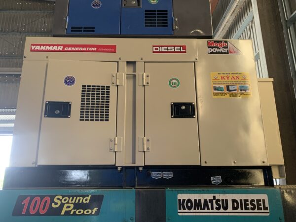Máy phát điện Nhật bãi YANMAR 25KVA